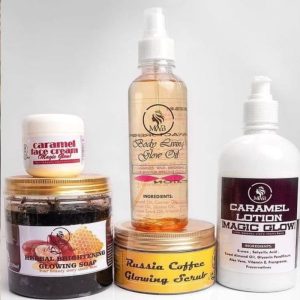 caramel glow big set