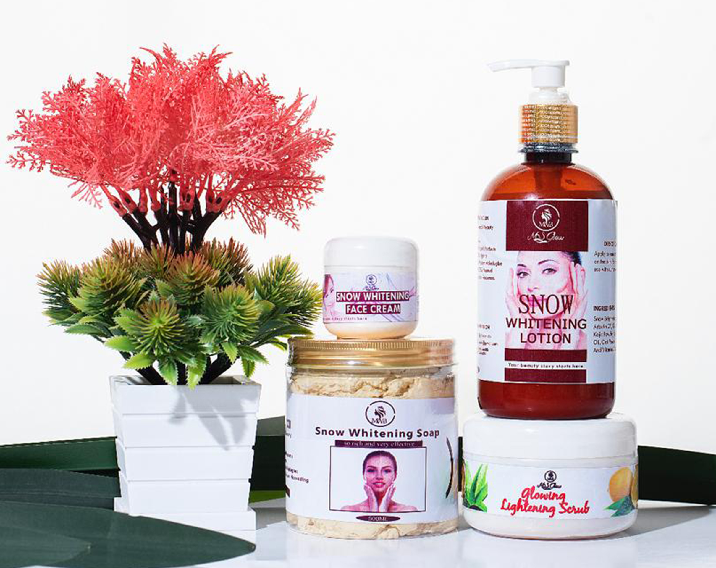 snow whitening big set (without serum)