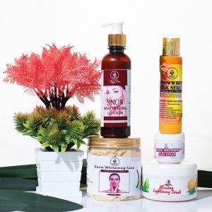 snow whitening small set (with serum)