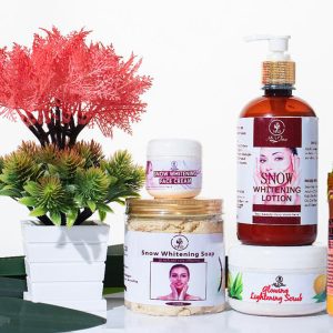 snow whitening big set (with serum)