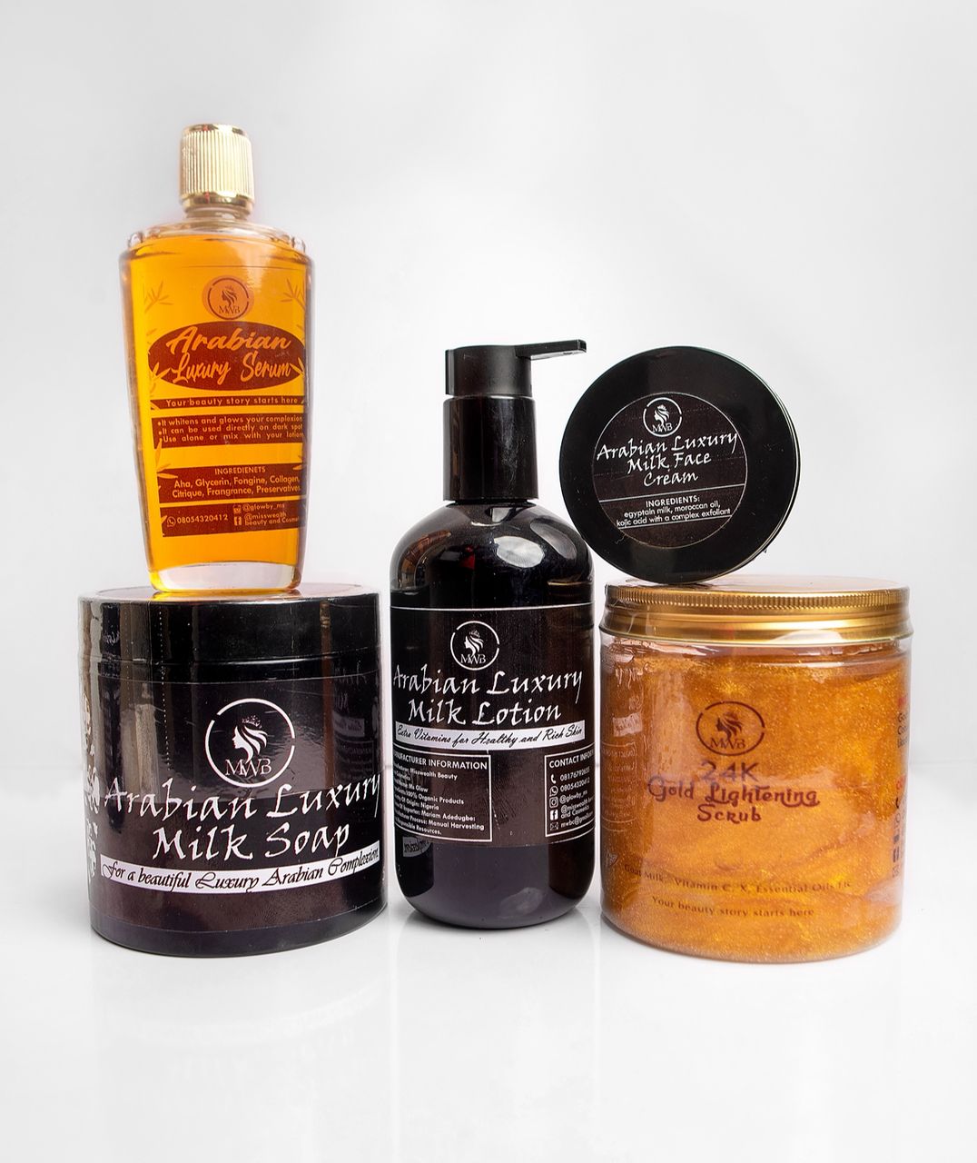 arabian luxury strong set (with serum 400ml)